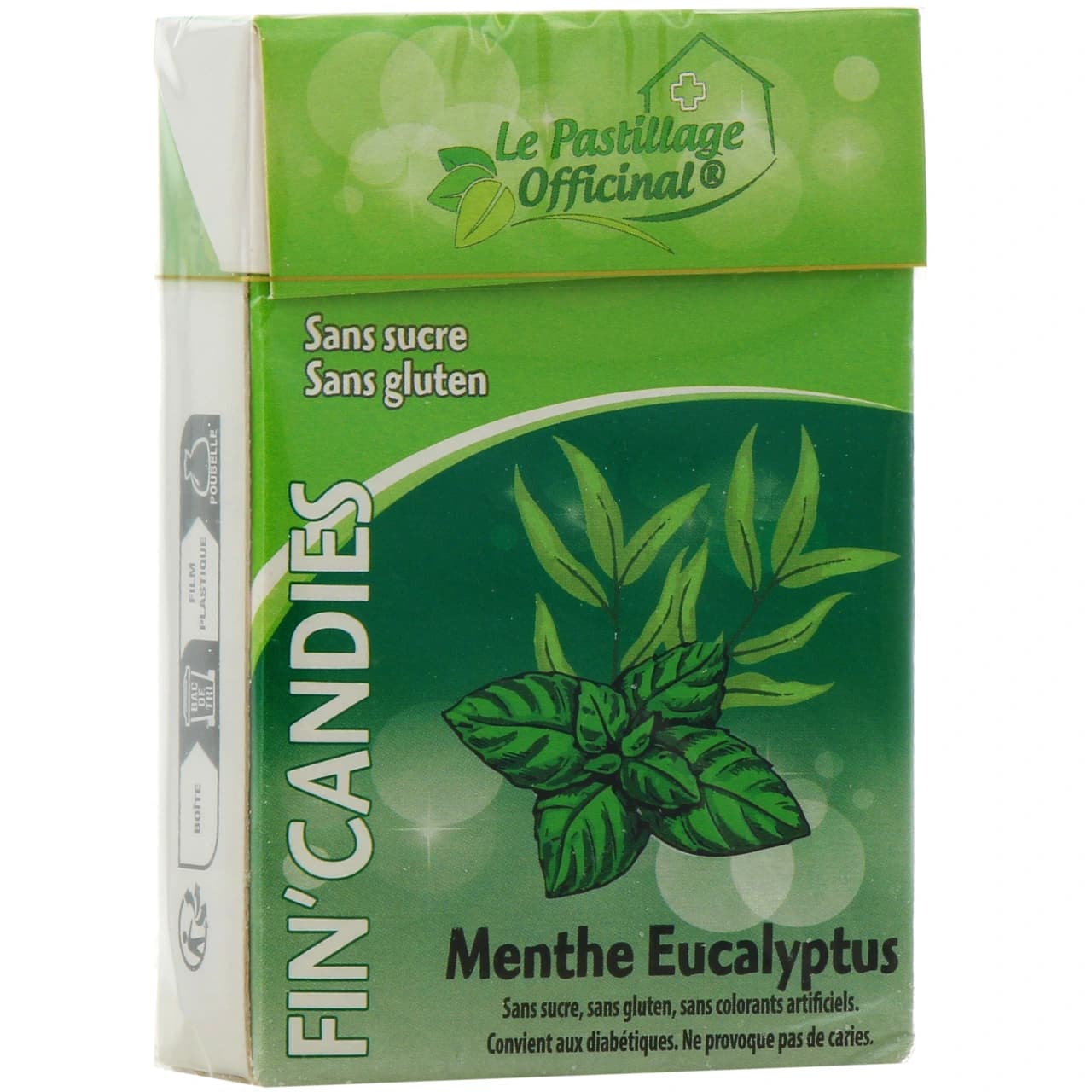 FIN'CANDIES MENTHE S/S PASTX20 — Pharmacie Jean Médecin