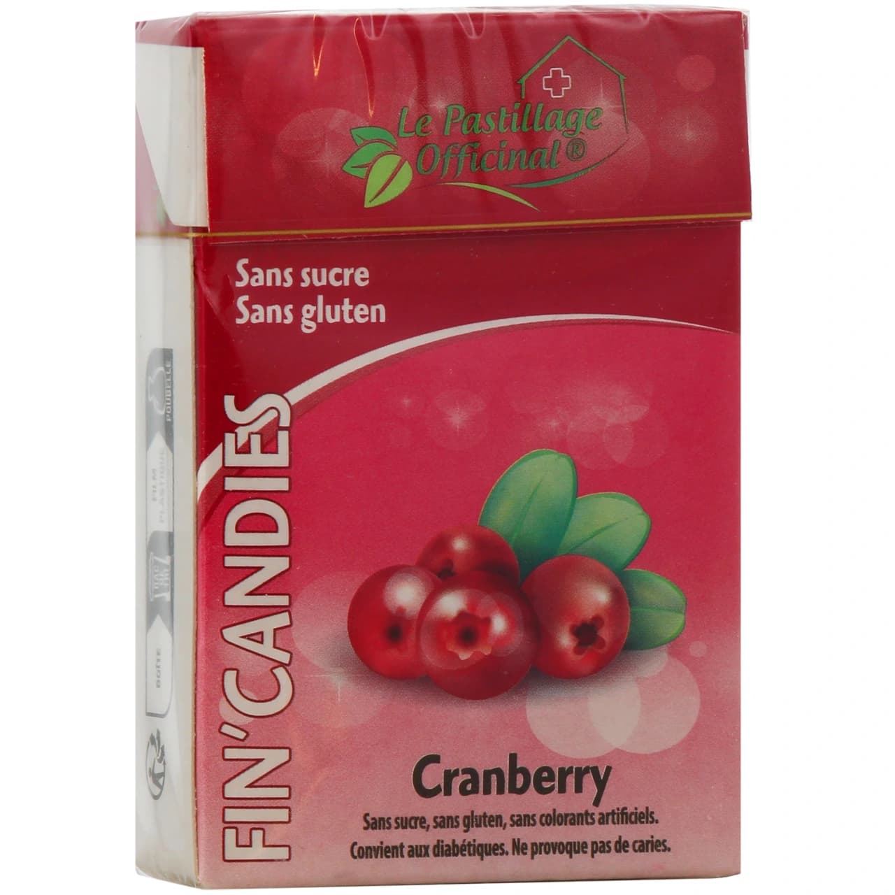 Fin Candies Pastille Sans Sucre Cranberry X20 — Grande Pharmacie de Grenelle