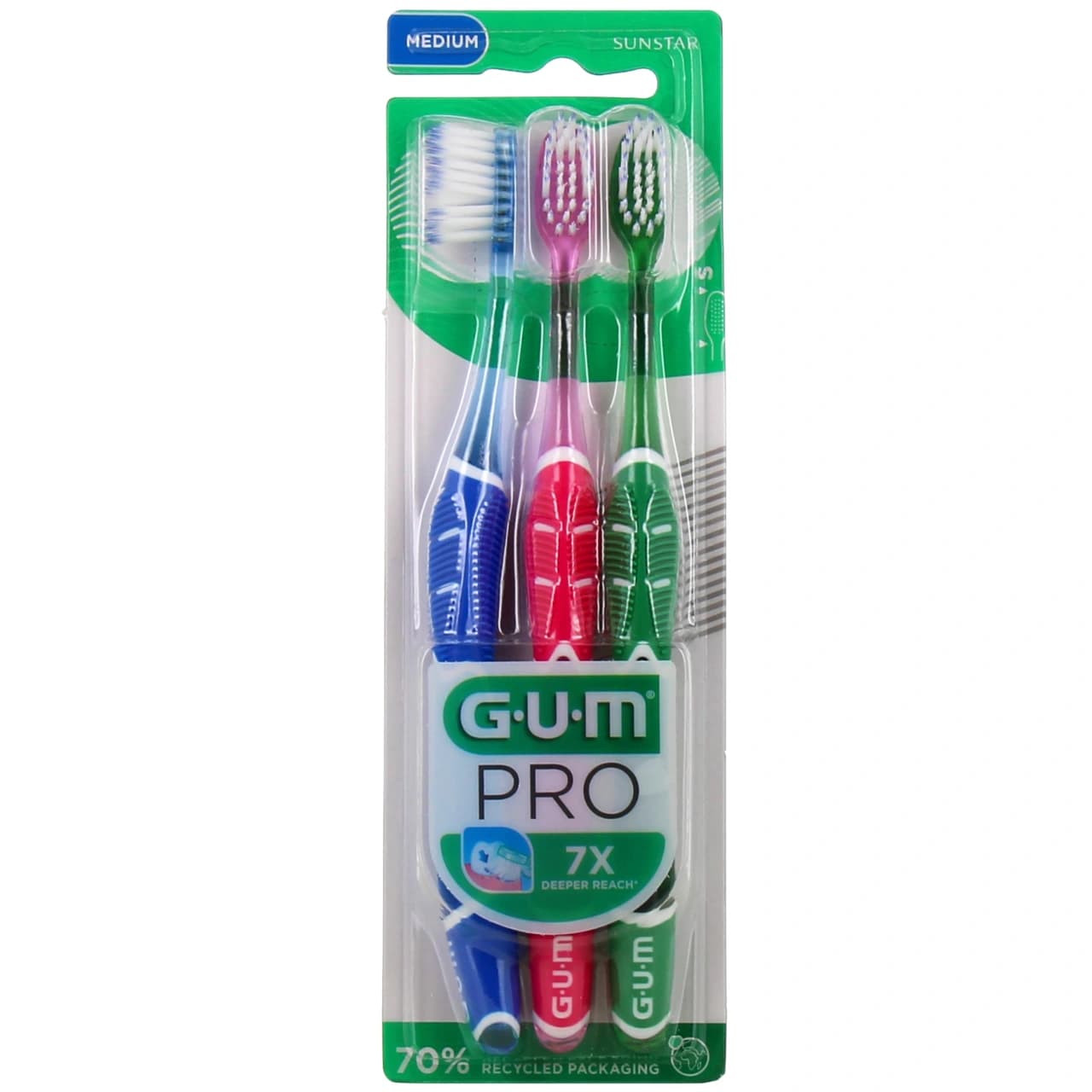 BDEN GUM TECHNIQUE PRO MED 528 X3 — Pharmacie Parc Lann
