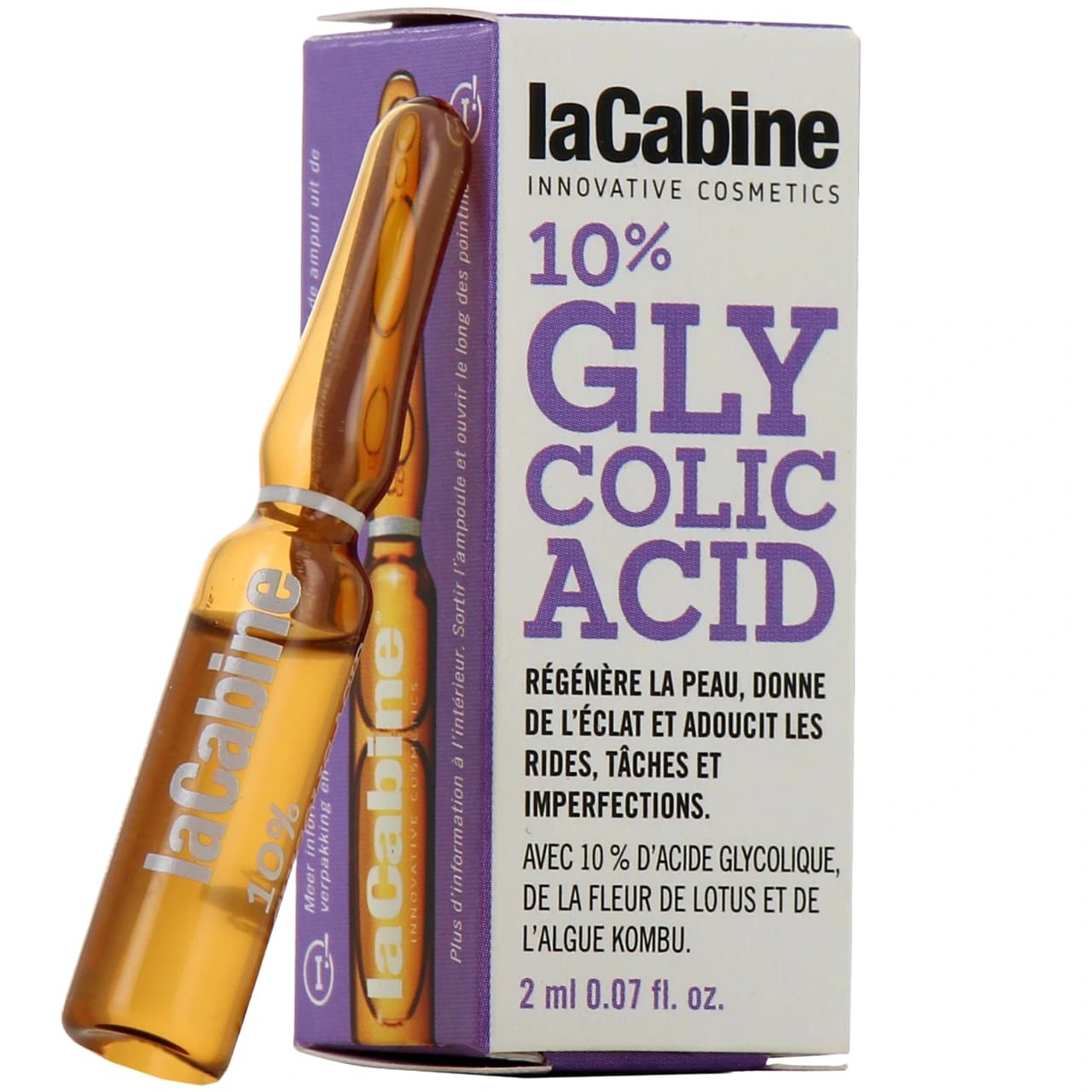 LACABINE GLYCOLIC ACID 10% AMP 2ML — Pharmacie Centrale - Nice