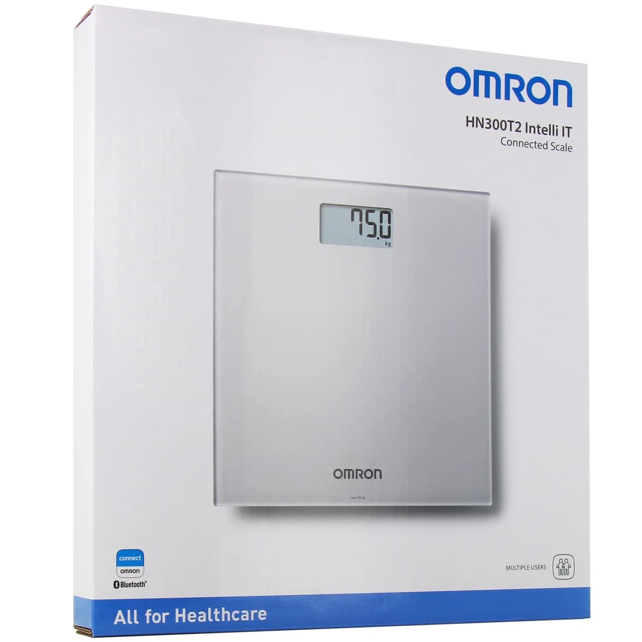 OMRON BALANCE DIGIT GRIS INTELLI — Pharmacie Du Pont Nely - Trouville-sur-Mer