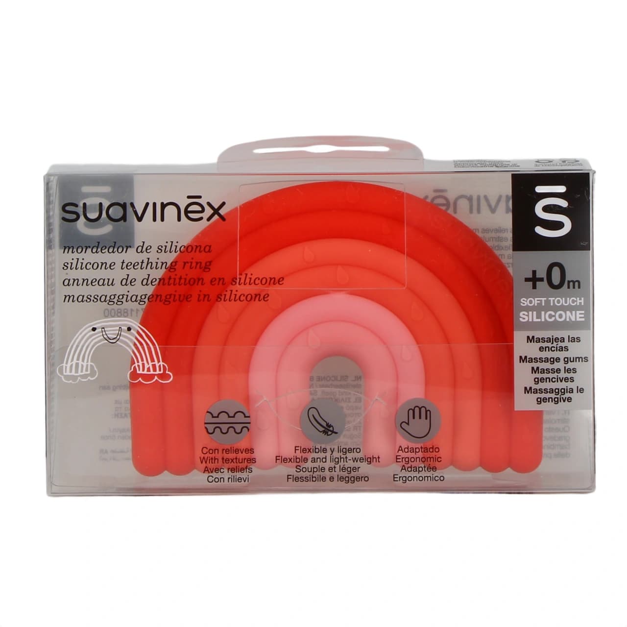 SUAVINEX ANNEAU DENT ARC EN CIEL — Pharmacie de Saint-Ouen - Saint-Ouen-de-Thouberville