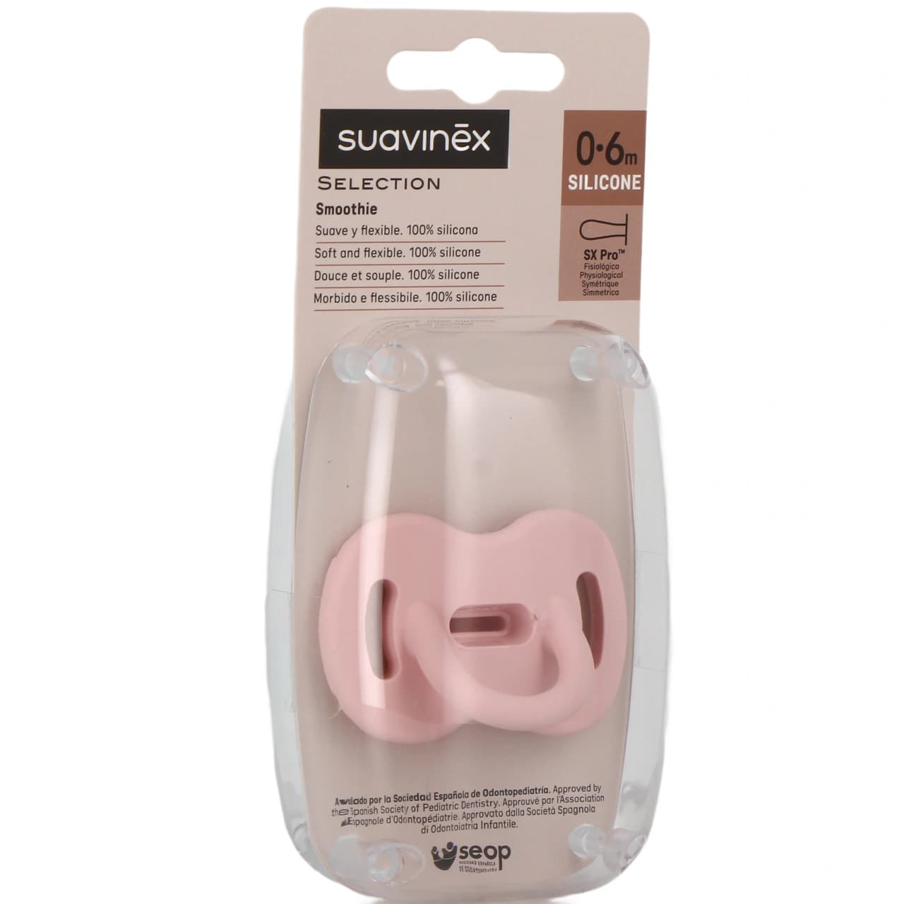 SUAVINEX SUCET COLOUR 0-6M ROSE — Pharmacie du stade