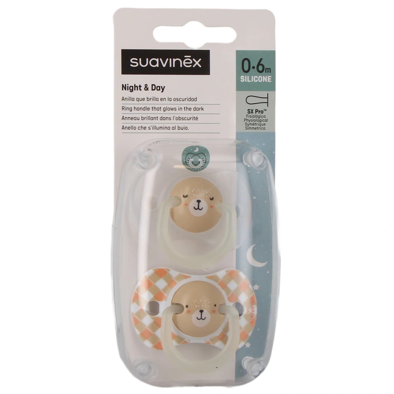 SUAVINEX SUC NIGHT&DAY ROSE 0-6M2 — Pharmacie de Saint-Ouen - Saint-Ouen-de-Thouberville