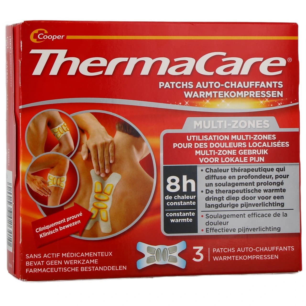 THERMACARE MULTI ZONE BT 3 NV — Pharmacie Pajol