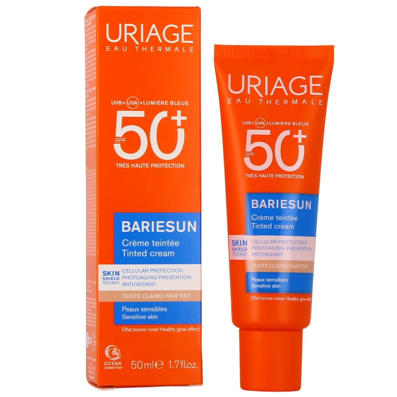 URIAGE BARIESUN SPF50+ CR CLAIR 50 — Pharmacie Le pallec