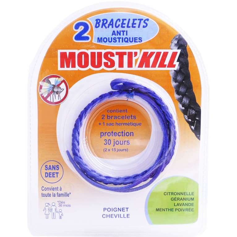 MOUSTI'KILL BRACELET A/MOUSTIQ — Pharmacie du port st-Maxime