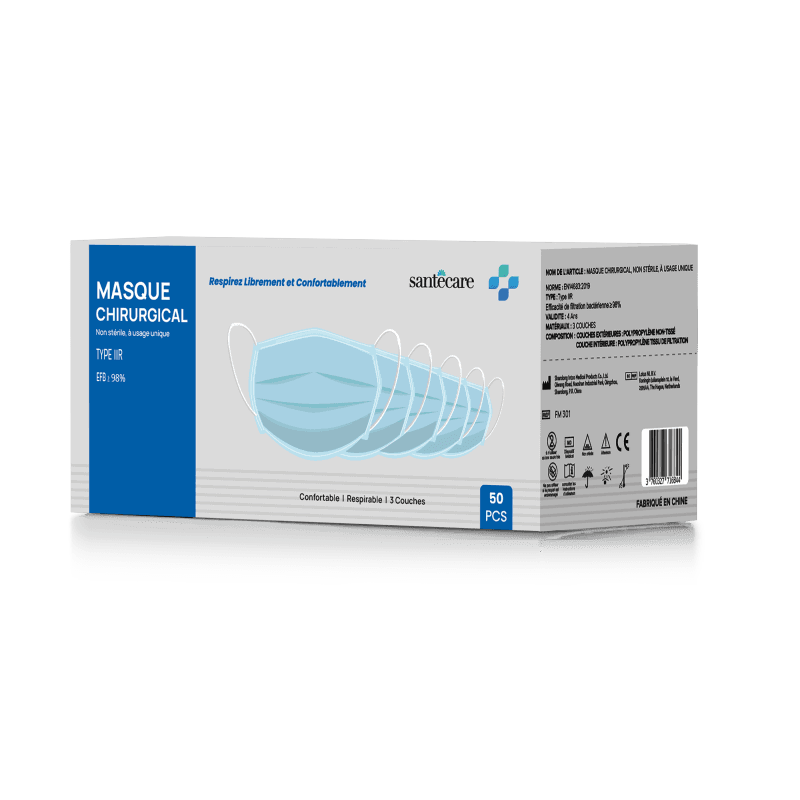MASQUE BLEU CHIR — Grande Pharmacie Bastille Faubourg - Apothical - Nexum