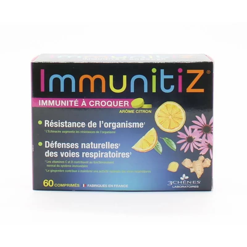 3 CHENES IMMUNITIZ CPR A CROQ 60 — Pharmacie Juin