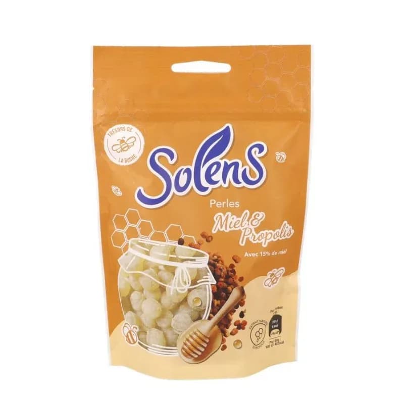 SOLENS PERLE MIEL/PROPOL SACH100G — Pharmacie de Paris - Porte de Champerret