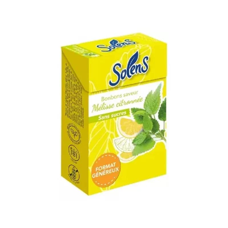 SOLENS S/SUCRE MELISSE CITRON 66G — Pharmacie de Saint-Ouen - Saint-Ouen-de-Thouberville