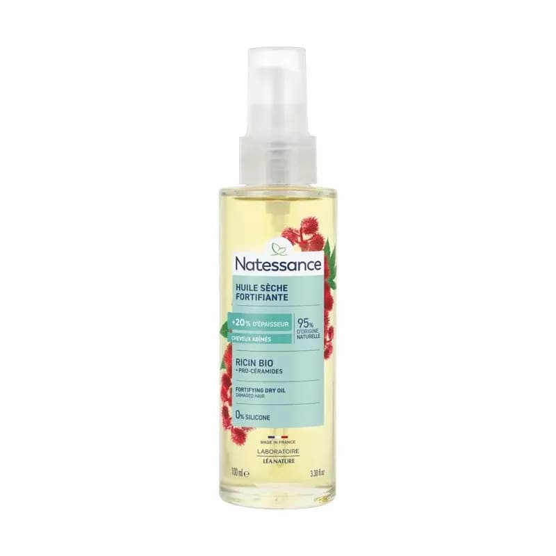 NATESSANCE HUILE CAP RICIN SECHE 100ML — Pharmacie De L'Avenir Drancy