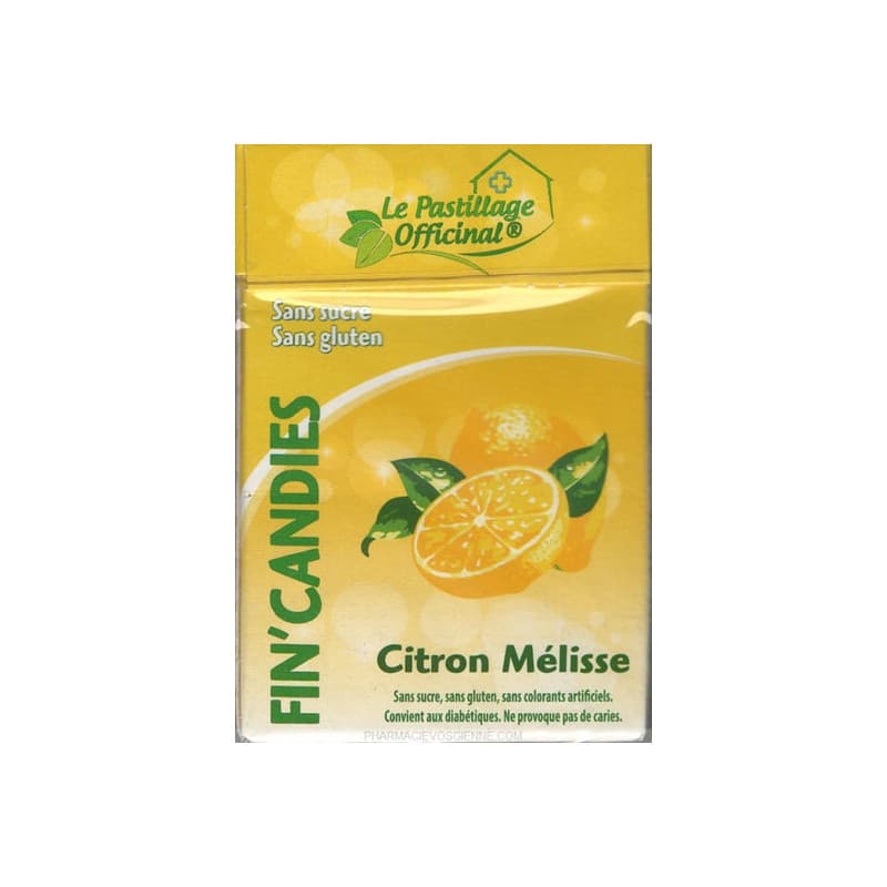 FIN'CANDIES CITR/MELIS S/S PASTX20 — Pharmacie Jean Médecin