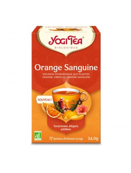 YOGI TEA ORANGE SANGUINE SACH 17 — Pharmacie Lillenium Lille by Nexum