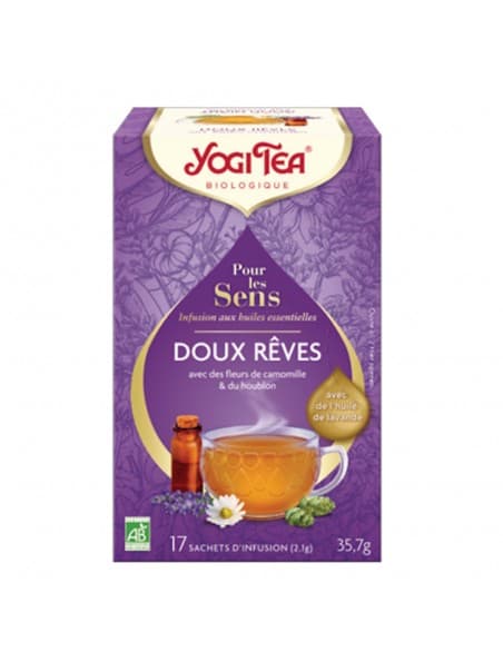 YOGI TEA DOUX REVES BIO 35,7G — Pharmacie De Mailloles