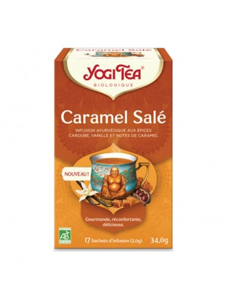 YOGI TEA CARAMEL SALE SACH 17 — Pharmacie du Métro - Antony