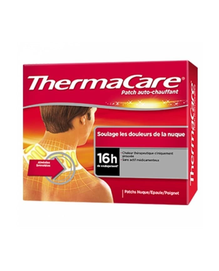 THERMACARE PATCH AUTO CHAUFFANT NUQUE — Pharmacie du Soleil Elsie Santé