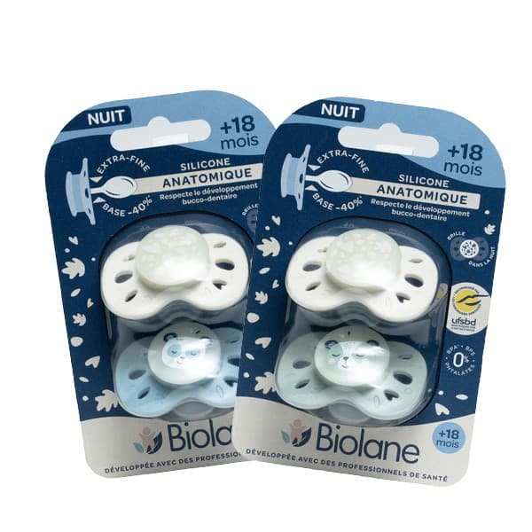 BIOLANE SUCET ANAT NUIT +18M V B 2 — Pharmacie Bouton - Armentières