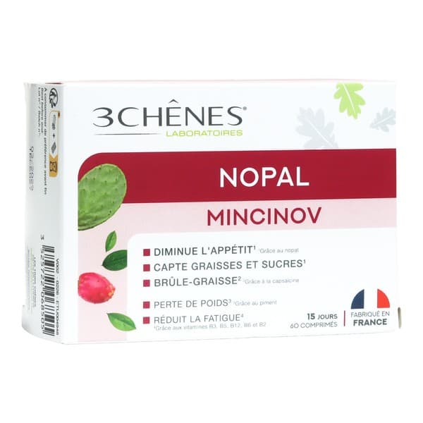 3 CHENES NOPAL MINCINOV CPR 60 — Pharmacie Du Vieil Abreuvoir