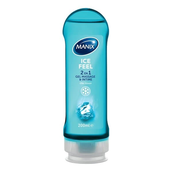 MANIX GEL MASSAGE ICE FEEL 200ML — La Grande Pharmacie Moderne
