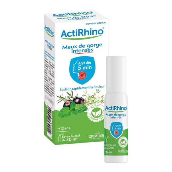 ACTIRHINO MAUX GORGE INTENSE 30ML — Pharmacie du Métro - Antony