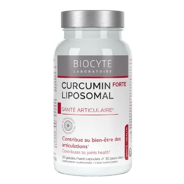 BIOCYTE LONGEVITY CURCUMINE FORTE 30 CAPS — Pharmacie Principale des Grésillons