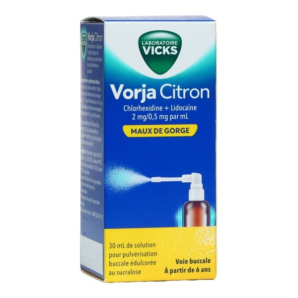 VORJA CITRON 2/0,5MG/ML F30ML1 — Pharmacie des Mèches