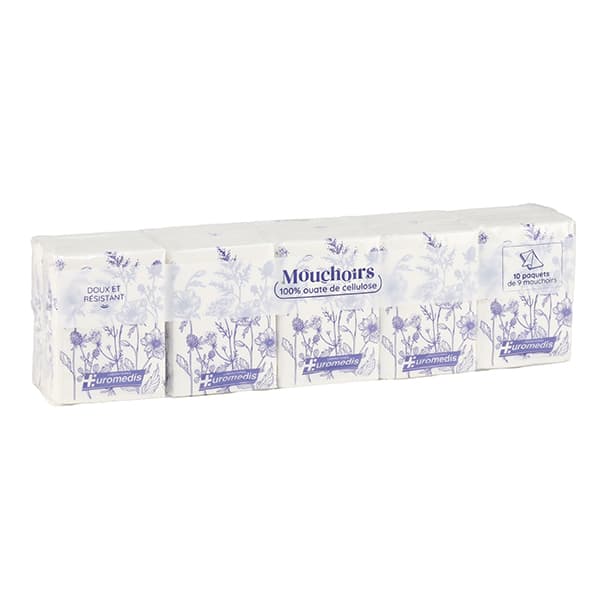 EUROMEDIS MOUCHOIR COMPACT X10 — Pharmacie Roquette Arles by Nexum