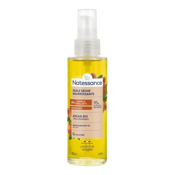 NATESSANCE HUILE CAP ARGAN SECHE 100ML — Pharmacie De L'Avenir Drancy