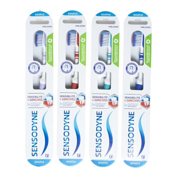 Sensodyne Brosse A Dents Sensibilite Gencives Souple — Pharmacie De Mailloles