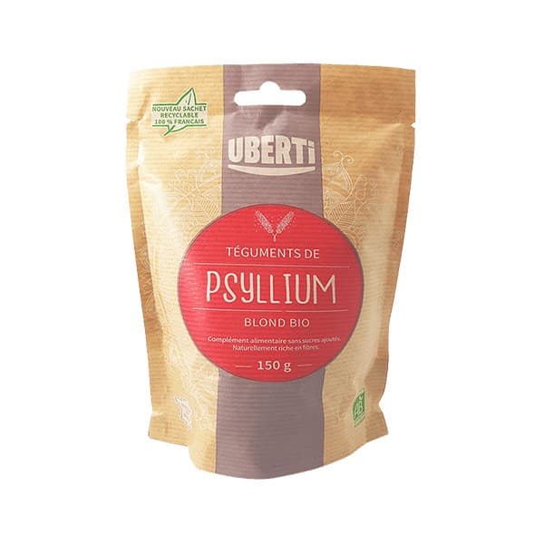 UBERTI'S PSYLLIUM BLOND BIO 150G — Pharmacie De L'Avenir Drancy