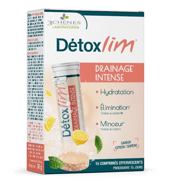 3 CHENES DETOXLIM DRAIN INT CPR 15 — Pharmacie du Grand Châtelet