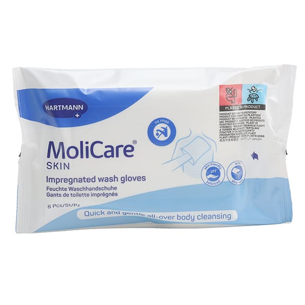 G/TOILET MOLICARE SKIN IMPR SACH 8 — Pharmacie des Cascades