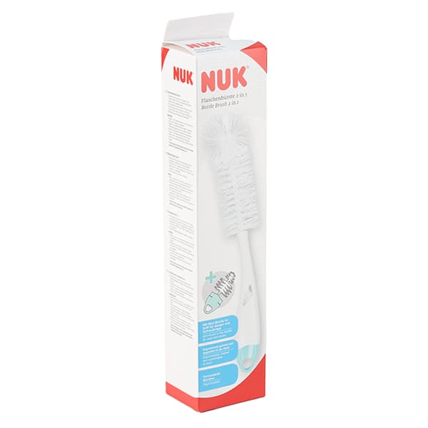 Nuk Goupillon 2en1 Double Fibre Anti Bacterien — Grande Pharmacie Bastille Faubourg - Apothical - Nexum