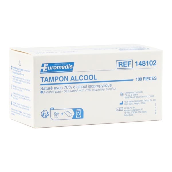 EUROMED TAMPON ALCOO 148102(HOP) — Pharmacie d'Austerlitz