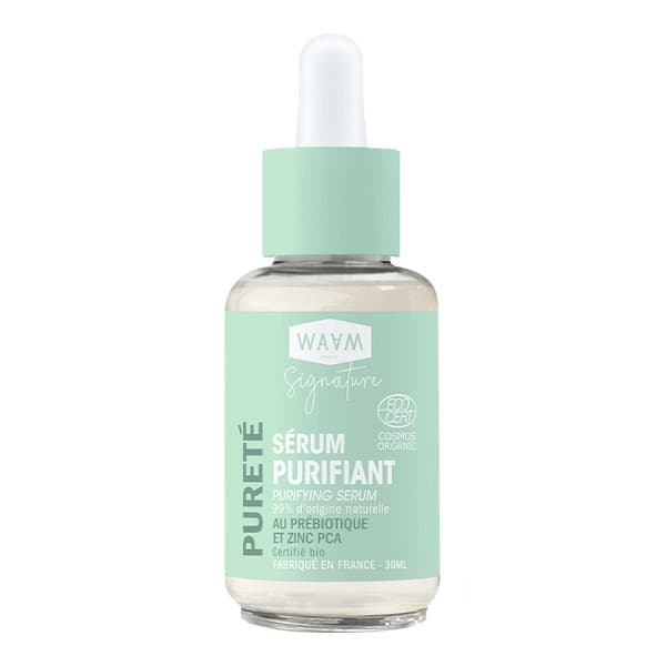 Waam Serum Purifiant Zinc Prebiotiques - Certifie Bio* 30ml — Pharmacie Apothical Carré Sénart