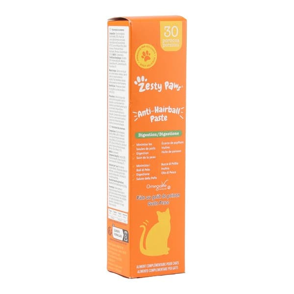 ZESTY PAWS A/HAIRBALL CHAT PATE75G — Pharmacie de Saint-Ouen - Saint-Ouen-de-Thouberville