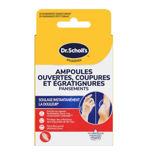 SCHOLL PANS AMPOULE OUVERTE X6 — Pharmacie La Rose