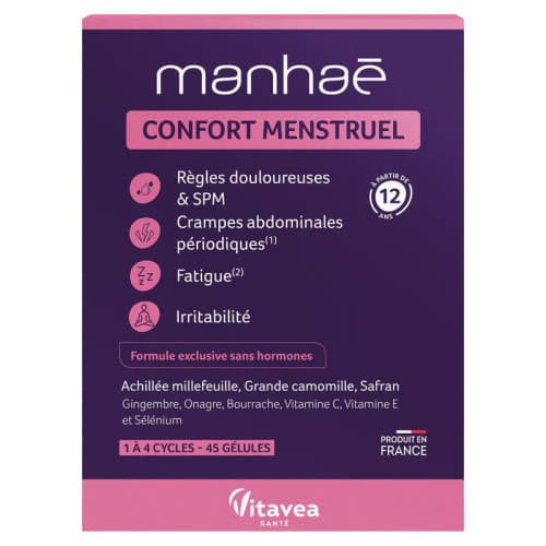 MANHAE CONFORT MENSTRUEL GELUL45 — Pharmacie Lyon Grand Trou