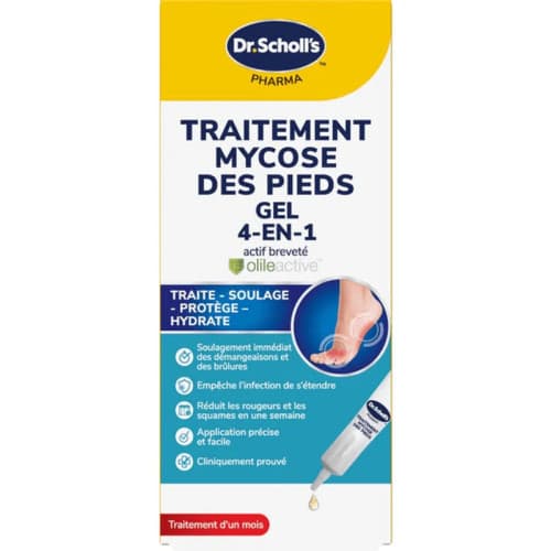 SCHOLL MYCOSE PIED 4EN1 GEL — Pharmacie du Grand Vitrolles
