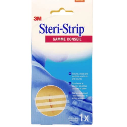 STERI-STRIP CONSEIL BDLET6X100MM10 — Pharmacie Centrale Elsie