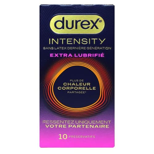 PRESERV DUREX INTENSITY EXTRA 10 — Pharmacie Jean Médecin