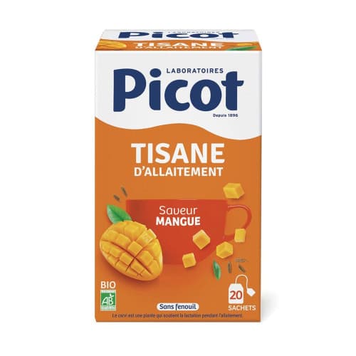 PICOT TISANE ALLAIT MANGUE SACH20 — Pharmacie Pharmagreen Boucicaut
