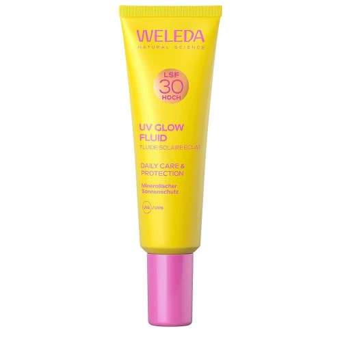 WELEDA FLUID SOL ECLAT SPF30 30ML — Pharmacie Centrale Gallieni