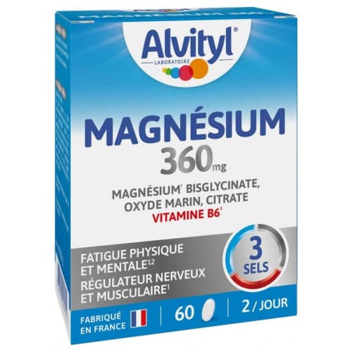 ALVITYL MAGNESIUM 360MG CPR 60 — Pharmacie Lafayette Daloy