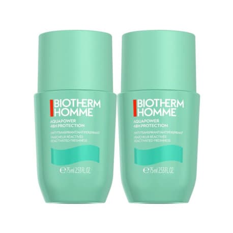 BIOTHERM H AQUAPOWER DEOD 75MLX2 — Pharmacie Lafayette Bordeaux
