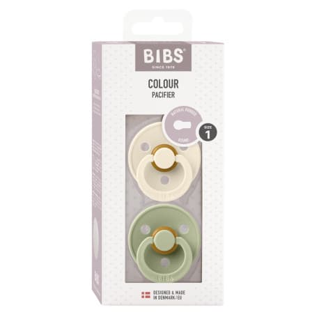 BIBS COLOR SUCET IVOIRE VERT0-6MX2 — Pharmacie Aoun la glacière by Nexum