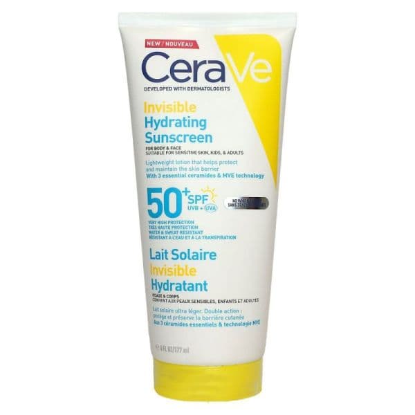 CERAVE SOL LAIT HYDRA SPF50+ 177ML — Pharmacie Rocade by Nexum