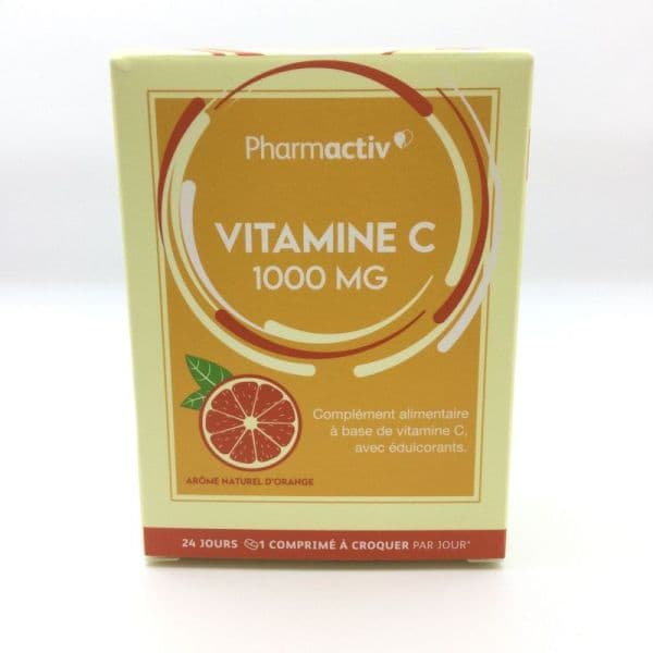 PHARMACTIV VIT C 1000MG CPR24 — Pharmacie Centrale - Domène