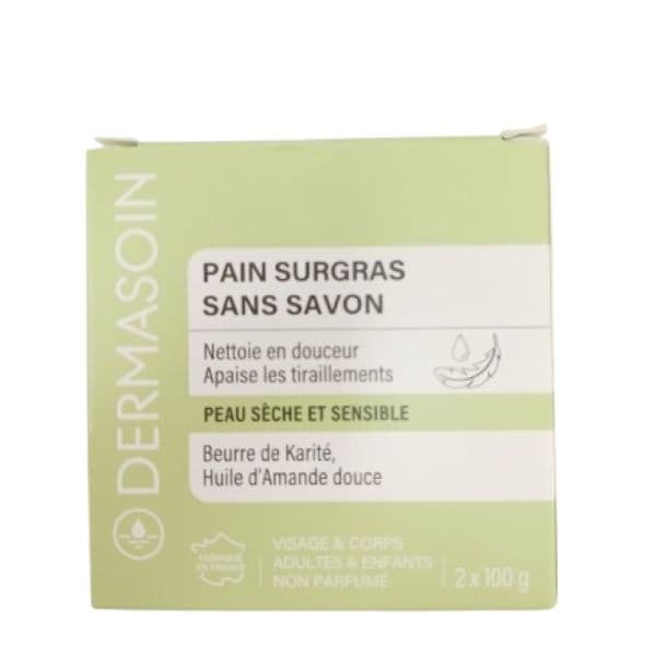 DERMASOIN PAIN SS SAV 100GX2 — Pharmacie de la mairie - Vichy